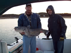 Catfish caught in March, 2009
