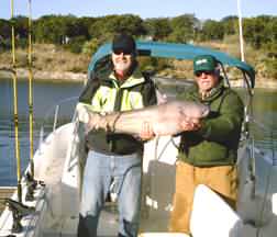 Clancy with big catfish